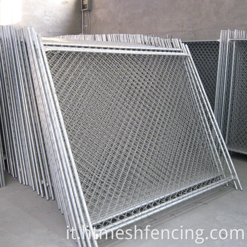 Factory Realizzato in ferro più venduto saldato ad alta sicurezza a catena temporanea Fence/Pannello recinzione della partizione portatile